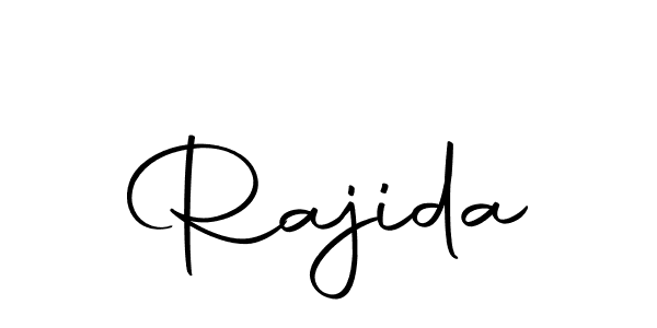 How to make Rajida name signature. Use Autography-DOLnW style for creating short signs online. This is the latest handwritten sign. Rajida signature style 10 images and pictures png