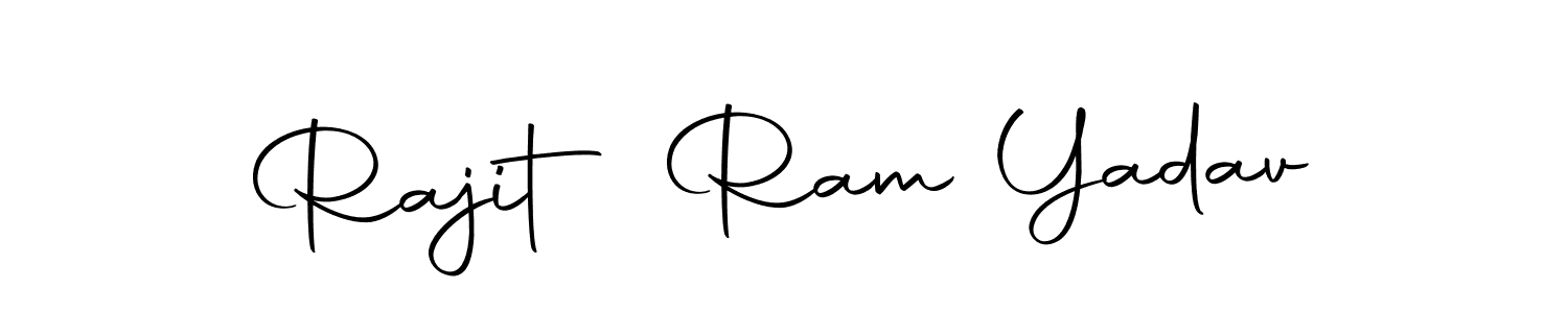 You should practise on your own different ways (Autography-DOLnW) to write your name (Rajit Ram Yadav) in signature. don't let someone else do it for you. Rajit Ram Yadav signature style 10 images and pictures png