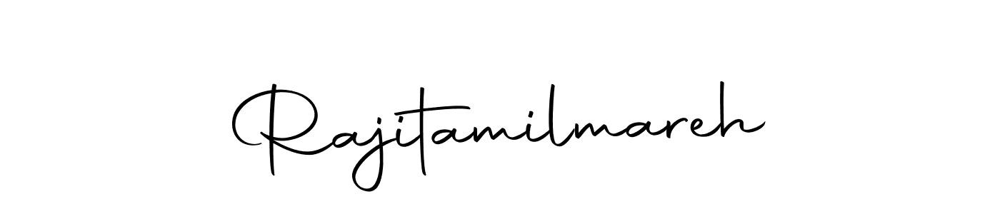 Make a beautiful signature design for name Rajitamilmareh. With this signature (Autography-DOLnW) style, you can create a handwritten signature for free. Rajitamilmareh signature style 10 images and pictures png