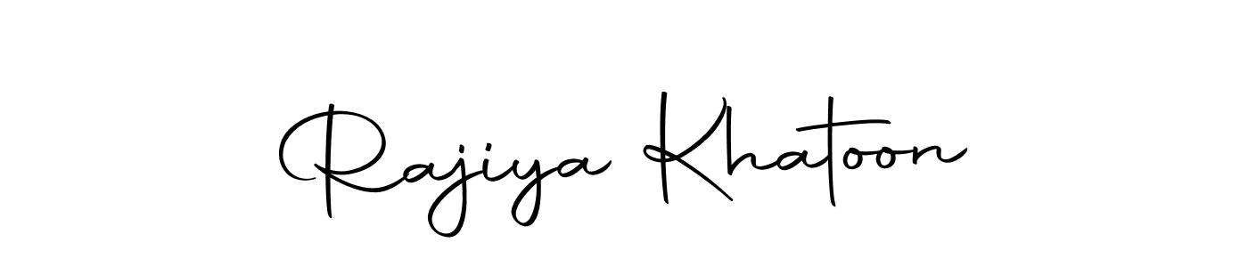 How to make Rajiya Khatoon signature? Autography-DOLnW is a professional autograph style. Create handwritten signature for Rajiya Khatoon name. Rajiya Khatoon signature style 10 images and pictures png