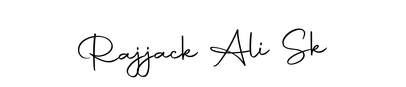 Make a beautiful signature design for name Rajjack Ali Sk. With this signature (Autography-DOLnW) style, you can create a handwritten signature for free. Rajjack Ali Sk signature style 10 images and pictures png