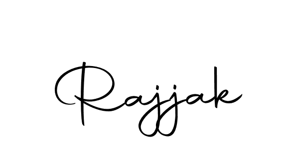 Design your own signature with our free online signature maker. With this signature software, you can create a handwritten (Autography-DOLnW) signature for name Rajjak. Rajjak signature style 10 images and pictures png