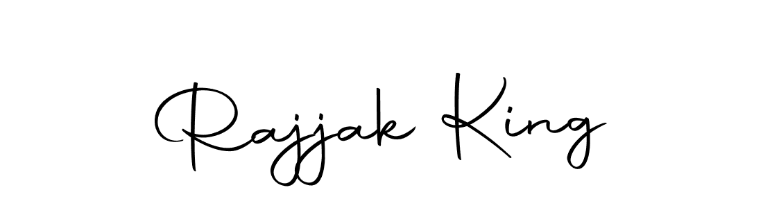 if you are searching for the best signature style for your name Rajjak King. so please give up your signature search. here we have designed multiple signature styles  using Autography-DOLnW. Rajjak King signature style 10 images and pictures png