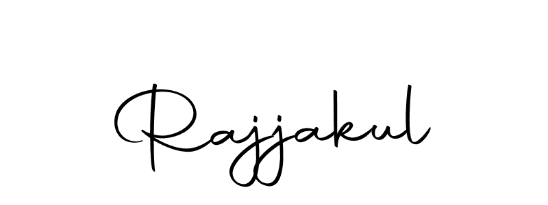 Create a beautiful signature design for name Rajjakul. With this signature (Autography-DOLnW) fonts, you can make a handwritten signature for free. Rajjakul signature style 10 images and pictures png