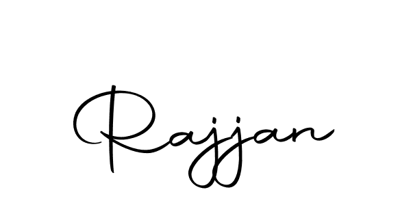 You should practise on your own different ways (Autography-DOLnW) to write your name (Rajjan) in signature. don't let someone else do it for you. Rajjan signature style 10 images and pictures png