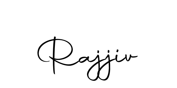 How to make Rajjiv signature? Autography-DOLnW is a professional autograph style. Create handwritten signature for Rajjiv name. Rajjiv signature style 10 images and pictures png