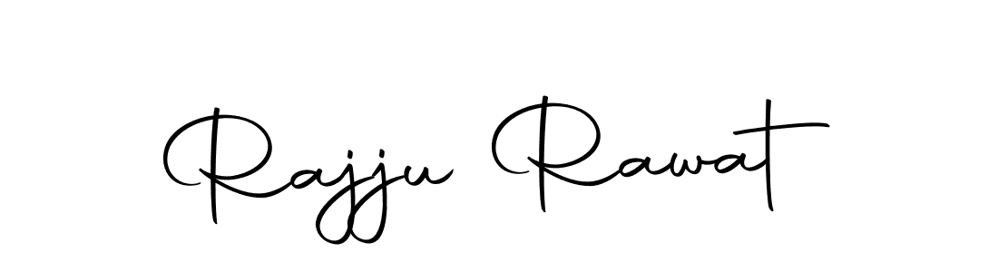 How to make Rajju Rawat name signature. Use Autography-DOLnW style for creating short signs online. This is the latest handwritten sign. Rajju Rawat signature style 10 images and pictures png