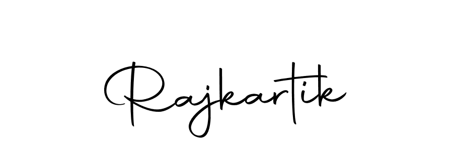 Create a beautiful signature design for name Rajkartik. With this signature (Autography-DOLnW) fonts, you can make a handwritten signature for free. Rajkartik signature style 10 images and pictures png