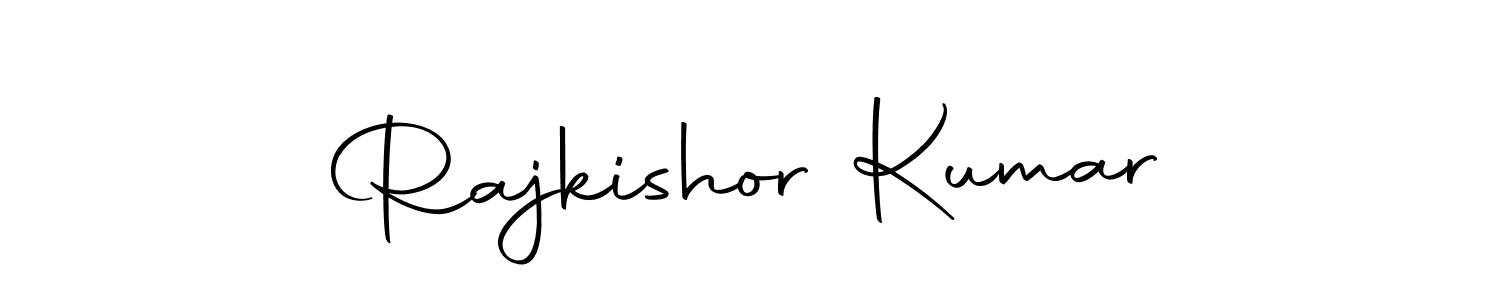 You should practise on your own different ways (Autography-DOLnW) to write your name (Rajkishor Kumar) in signature. don't let someone else do it for you. Rajkishor Kumar signature style 10 images and pictures png