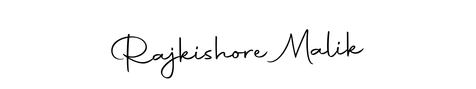 The best way (Autography-DOLnW) to make a short signature is to pick only two or three words in your name. The name Rajkishore Malik include a total of six letters. For converting this name. Rajkishore Malik signature style 10 images and pictures png