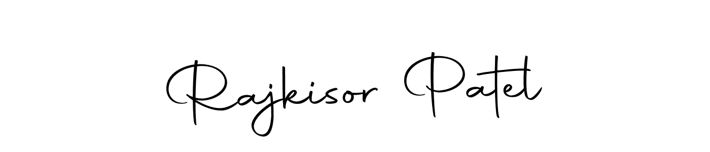 How to make Rajkisor Patel signature? Autography-DOLnW is a professional autograph style. Create handwritten signature for Rajkisor Patel name. Rajkisor Patel signature style 10 images and pictures png