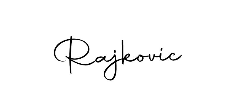 It looks lik you need a new signature style for name Rajkovic. Design unique handwritten (Autography-DOLnW) signature with our free signature maker in just a few clicks. Rajkovic signature style 10 images and pictures png