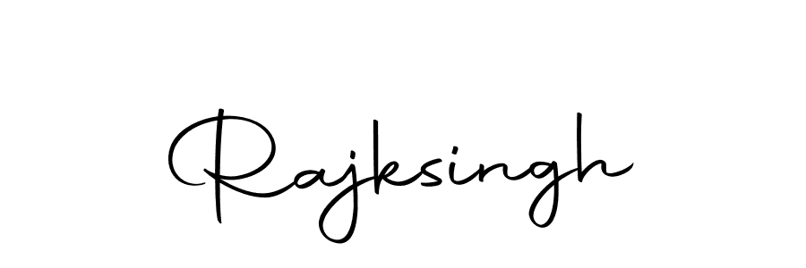 Design your own signature with our free online signature maker. With this signature software, you can create a handwritten (Autography-DOLnW) signature for name Rajksingh. Rajksingh signature style 10 images and pictures png