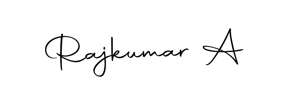 Make a beautiful signature design for name Rajkumar A. Use this online signature maker to create a handwritten signature for free. Rajkumar A signature style 10 images and pictures png