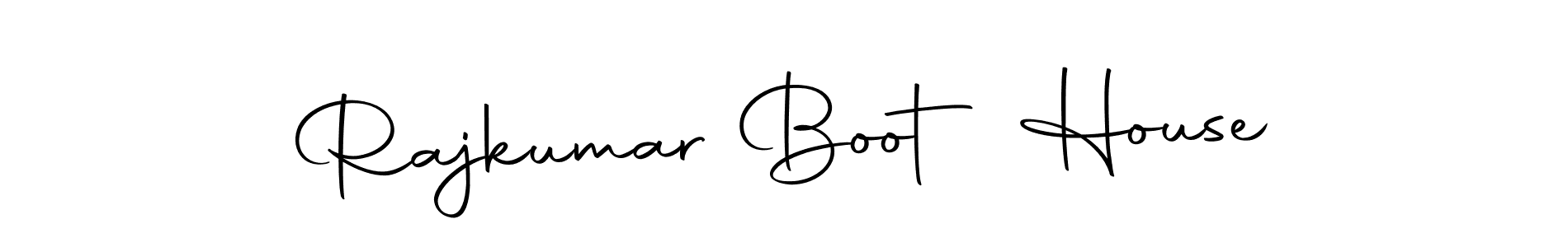 Create a beautiful signature design for name Rajkumar Boot House. With this signature (Autography-DOLnW) fonts, you can make a handwritten signature for free. Rajkumar Boot House signature style 10 images and pictures png