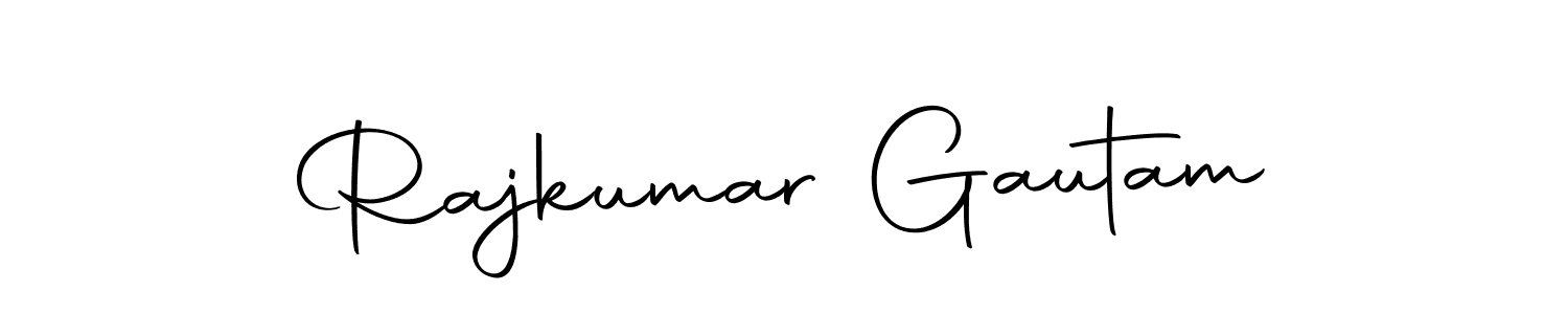 Make a beautiful signature design for name Rajkumar Gautam. Use this online signature maker to create a handwritten signature for free. Rajkumar Gautam signature style 10 images and pictures png