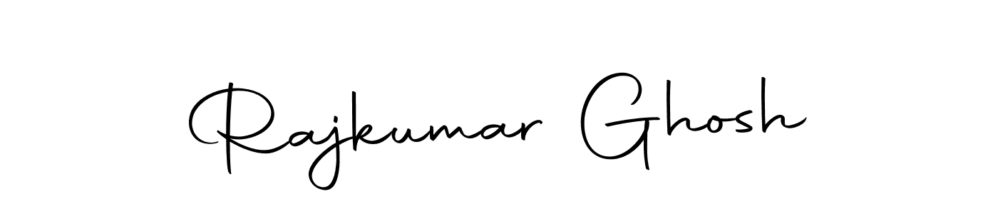 How to make Rajkumar Ghosh name signature. Use Autography-DOLnW style for creating short signs online. This is the latest handwritten sign. Rajkumar Ghosh signature style 10 images and pictures png