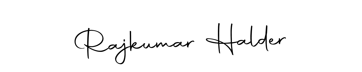 You should practise on your own different ways (Autography-DOLnW) to write your name (Rajkumar Halder) in signature. don't let someone else do it for you. Rajkumar Halder signature style 10 images and pictures png