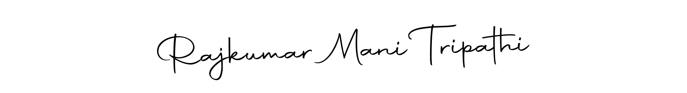 Autography-DOLnW is a professional signature style that is perfect for those who want to add a touch of class to their signature. It is also a great choice for those who want to make their signature more unique. Get Rajkumar Mani Tripathi name to fancy signature for free. Rajkumar Mani Tripathi signature style 10 images and pictures png