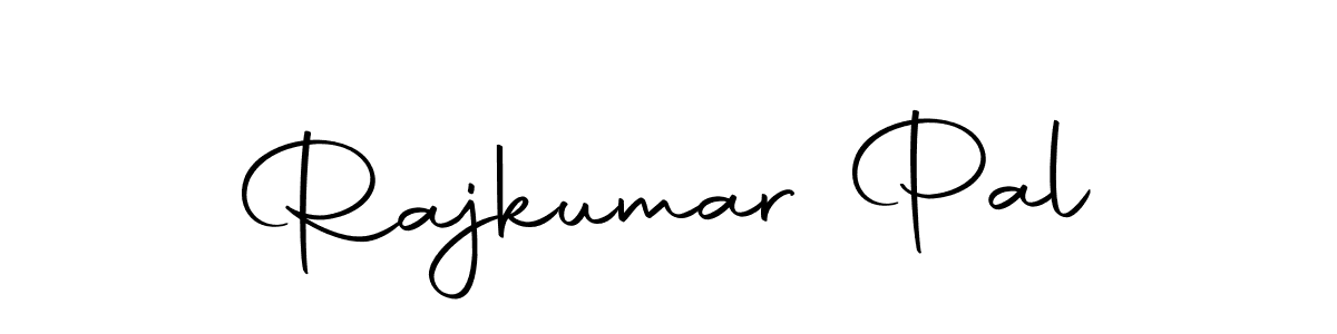 How to make Rajkumar Pal name signature. Use Autography-DOLnW style for creating short signs online. This is the latest handwritten sign. Rajkumar Pal signature style 10 images and pictures png