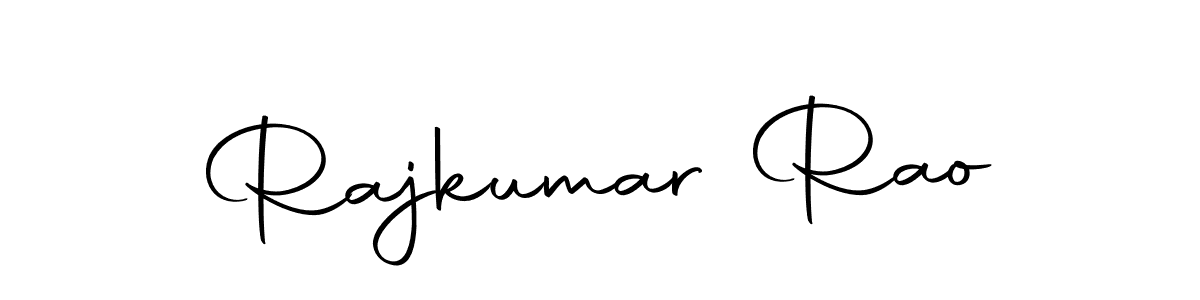Create a beautiful signature design for name Rajkumar Rao. With this signature (Autography-DOLnW) fonts, you can make a handwritten signature for free. Rajkumar Rao signature style 10 images and pictures png