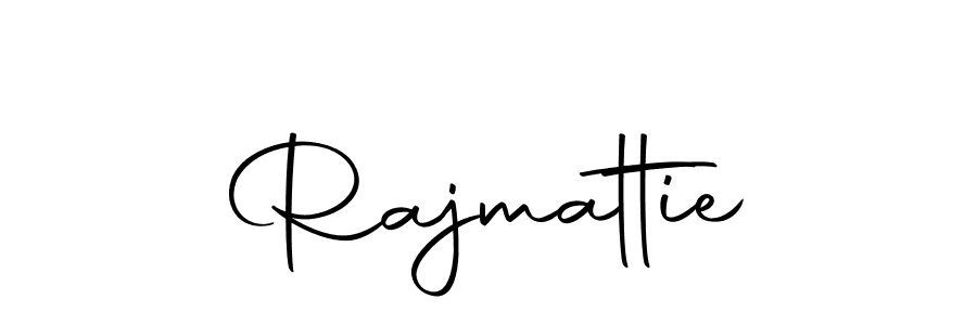 Make a beautiful signature design for name Rajmattie. With this signature (Autography-DOLnW) style, you can create a handwritten signature for free. Rajmattie signature style 10 images and pictures png