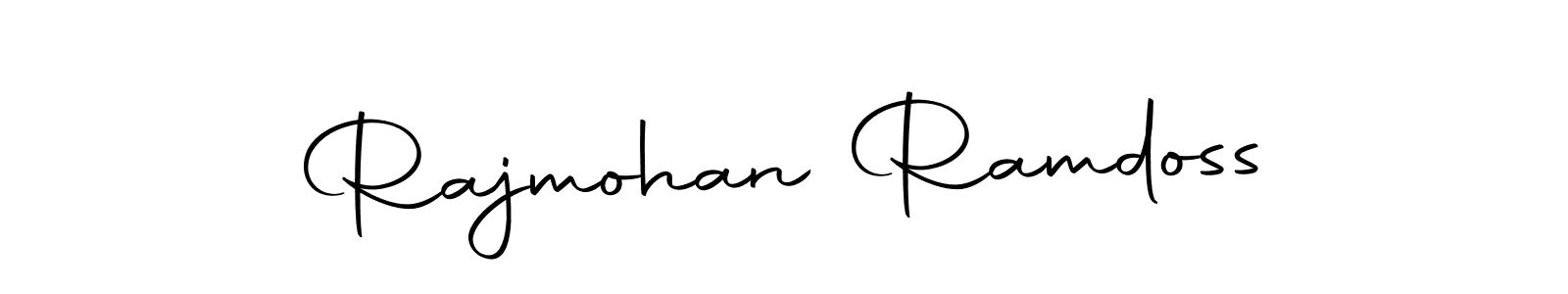 Once you've used our free online signature maker to create your best signature Autography-DOLnW style, it's time to enjoy all of the benefits that Rajmohan Ramdoss name signing documents. Rajmohan Ramdoss signature style 10 images and pictures png
