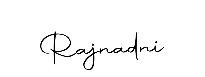 Use a signature maker to create a handwritten signature online. With this signature software, you can design (Autography-DOLnW) your own signature for name Rajnadni. Rajnadni signature style 10 images and pictures png