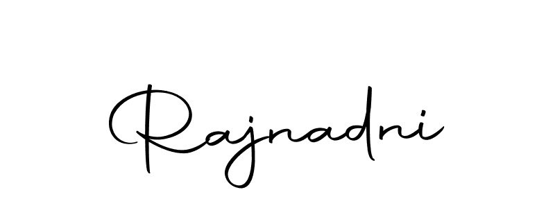 Use a signature maker to create a handwritten signature online. With this signature software, you can design (Autography-DOLnW) your own signature for name Rajnadni. Rajnadni signature style 10 images and pictures png