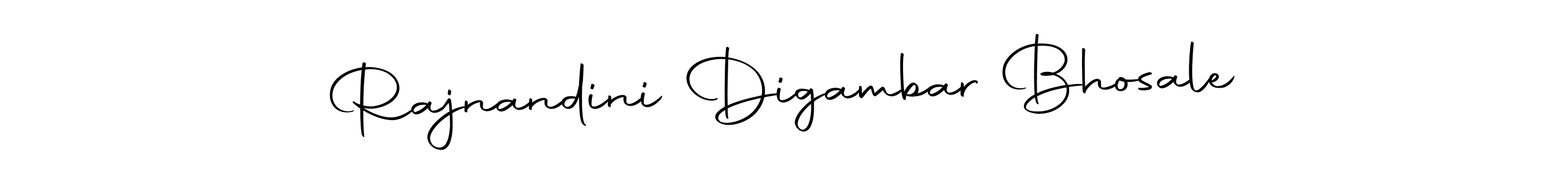 Use a signature maker to create a handwritten signature online. With this signature software, you can design (Autography-DOLnW) your own signature for name Rajnandini Digambar Bhosale. Rajnandini Digambar Bhosale signature style 10 images and pictures png