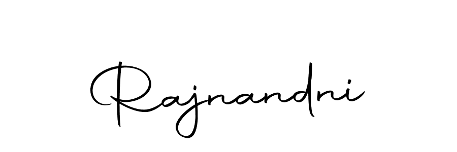 Make a beautiful signature design for name Rajnandni. With this signature (Autography-DOLnW) style, you can create a handwritten signature for free. Rajnandni signature style 10 images and pictures png