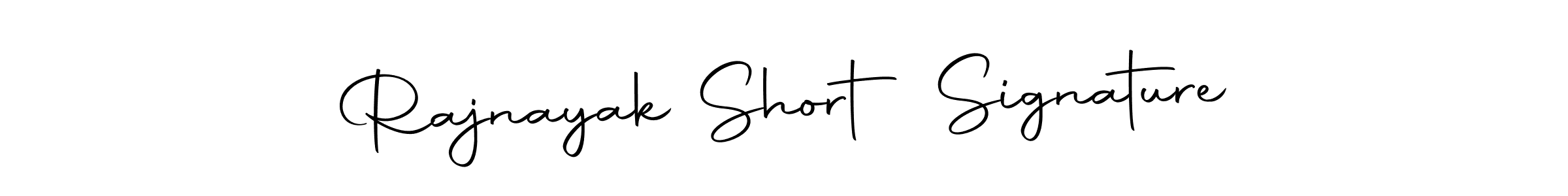 Use a signature maker to create a handwritten signature online. With this signature software, you can design (Autography-DOLnW) your own signature for name Rajnayak Short Signature. Rajnayak Short Signature signature style 10 images and pictures png