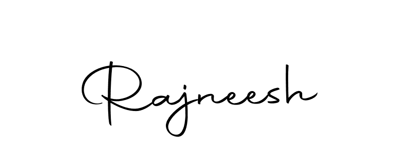 Make a beautiful signature design for name Rajneesh. With this signature (Autography-DOLnW) style, you can create a handwritten signature for free. Rajneesh signature style 10 images and pictures png