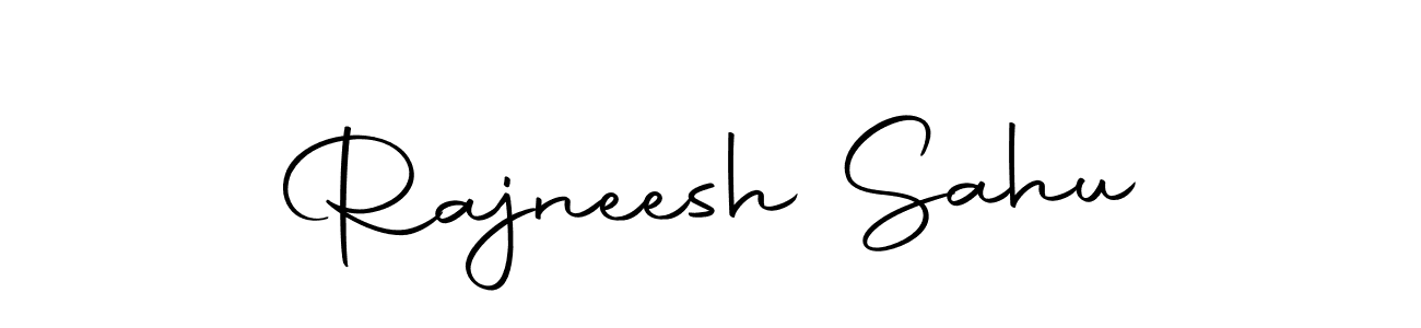 Make a beautiful signature design for name Rajneesh Sahu. Use this online signature maker to create a handwritten signature for free. Rajneesh Sahu signature style 10 images and pictures png