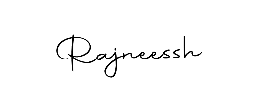 How to make Rajneessh signature? Autography-DOLnW is a professional autograph style. Create handwritten signature for Rajneessh name. Rajneessh signature style 10 images and pictures png