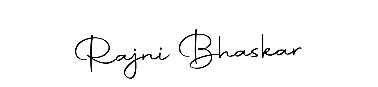 Make a beautiful signature design for name Rajni Bhaskar. With this signature (Autography-DOLnW) style, you can create a handwritten signature for free. Rajni Bhaskar signature style 10 images and pictures png