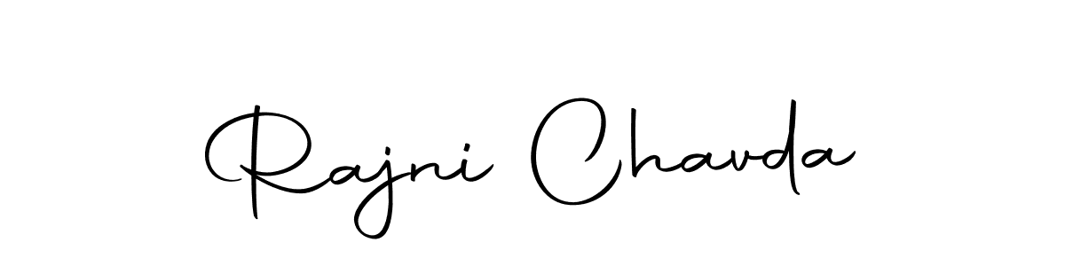 Design your own signature with our free online signature maker. With this signature software, you can create a handwritten (Autography-DOLnW) signature for name Rajni Chavda. Rajni Chavda signature style 10 images and pictures png