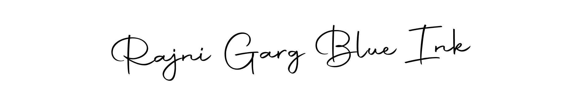 You can use this online signature creator to create a handwritten signature for the name Rajni Garg Blue Ink. This is the best online autograph maker. Rajni Garg Blue Ink signature style 10 images and pictures png