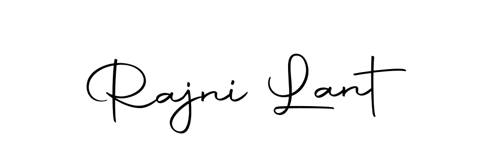 Create a beautiful signature design for name Rajni Lant. With this signature (Autography-DOLnW) fonts, you can make a handwritten signature for free. Rajni Lant signature style 10 images and pictures png