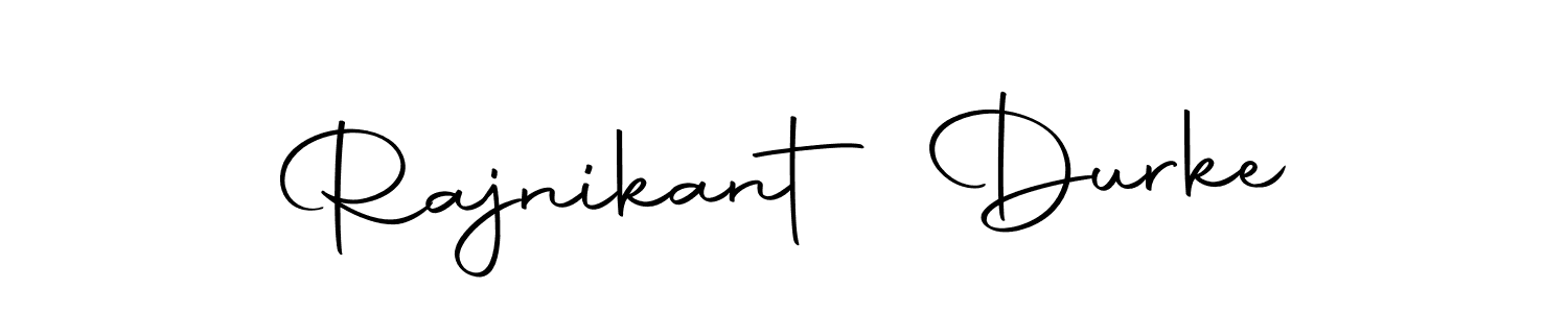 How to make Rajnikant Durke name signature. Use Autography-DOLnW style for creating short signs online. This is the latest handwritten sign. Rajnikant Durke signature style 10 images and pictures png