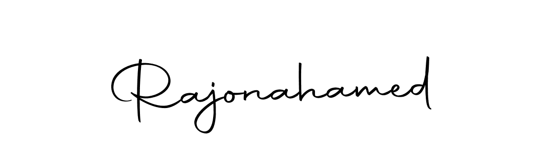 Make a short Rajonahamed signature style. Manage your documents anywhere anytime using Autography-DOLnW. Create and add eSignatures, submit forms, share and send files easily. Rajonahamed signature style 10 images and pictures png