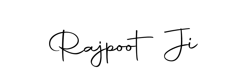 The best way (Autography-DOLnW) to make a short signature is to pick only two or three words in your name. The name Rajpoot Ji include a total of six letters. For converting this name. Rajpoot Ji signature style 10 images and pictures png