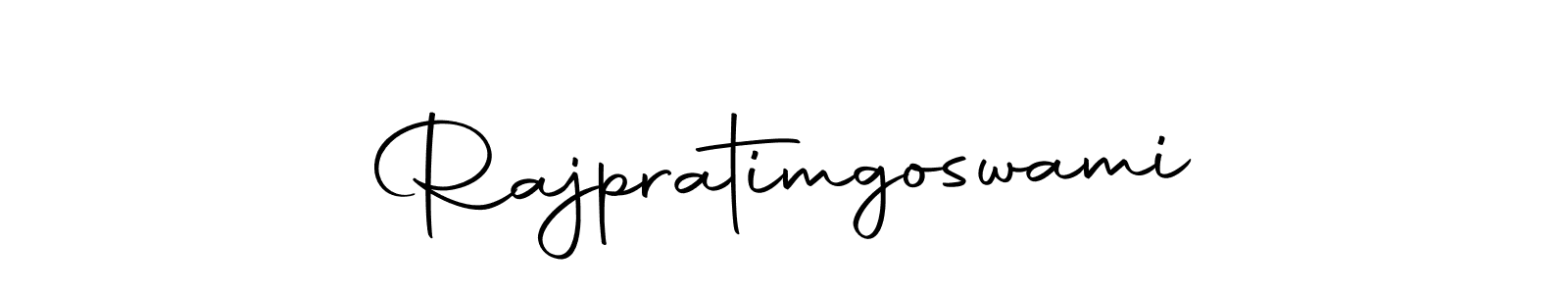 Create a beautiful signature design for name Rajpratimgoswami. With this signature (Autography-DOLnW) fonts, you can make a handwritten signature for free. Rajpratimgoswami signature style 10 images and pictures png