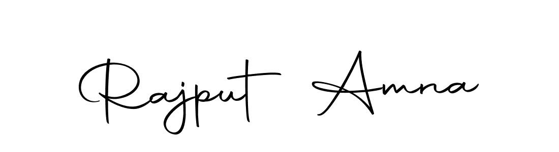 You should practise on your own different ways (Autography-DOLnW) to write your name (Rajput Amna) in signature. don't let someone else do it for you. Rajput Amna signature style 10 images and pictures png