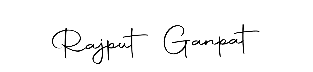 You should practise on your own different ways (Autography-DOLnW) to write your name (Rajput Ganpat) in signature. don't let someone else do it for you. Rajput Ganpat signature style 10 images and pictures png