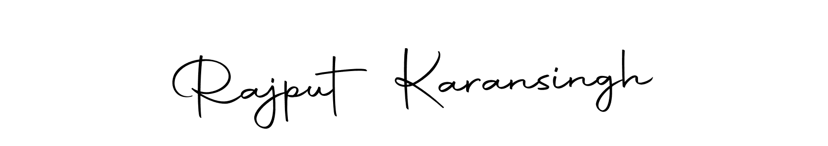 Use a signature maker to create a handwritten signature online. With this signature software, you can design (Autography-DOLnW) your own signature for name Rajput Karansingh. Rajput Karansingh signature style 10 images and pictures png