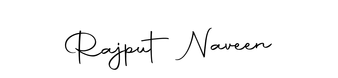 Use a signature maker to create a handwritten signature online. With this signature software, you can design (Autography-DOLnW) your own signature for name Rajput Naveen. Rajput Naveen signature style 10 images and pictures png