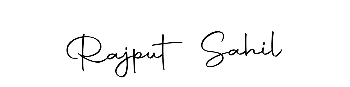 You can use this online signature creator to create a handwritten signature for the name Rajput Sahil. This is the best online autograph maker. Rajput Sahil signature style 10 images and pictures png