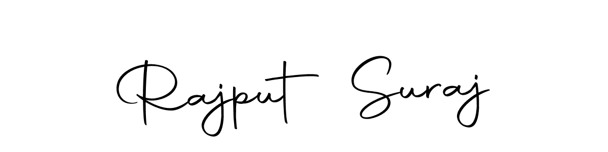 Also we have Rajput Suraj name is the best signature style. Create professional handwritten signature collection using Autography-DOLnW autograph style. Rajput Suraj signature style 10 images and pictures png