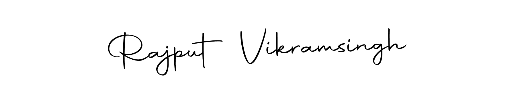 Design your own signature with our free online signature maker. With this signature software, you can create a handwritten (Autography-DOLnW) signature for name Rajput Vikramsingh. Rajput Vikramsingh signature style 10 images and pictures png